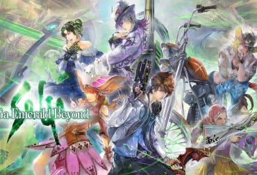 Artwork depicting the playable characters of SaGa Emerald Beyond