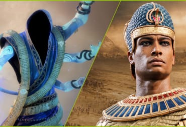 Total War: Warhammer and Pharaoh Art showing the Changeling and Ramesses