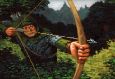 Robin Hood can be seen