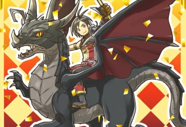 Dragon riding illustration for Eiyuden Chornicle: Hundred Heroes