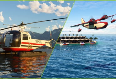 World Update 16 Caribbean and Bell 47J Ranger in Microsoft Flight Simulator.