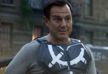 Will Arnett playing Deadshot in the new Suicide Squad: Kill the Justice League live-action trailer