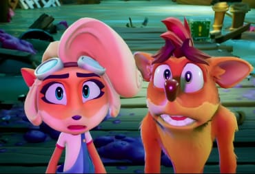 Crash Bandicoot and Coco looking sad in an image intended to represent the alleged Xbox gaming layoffs