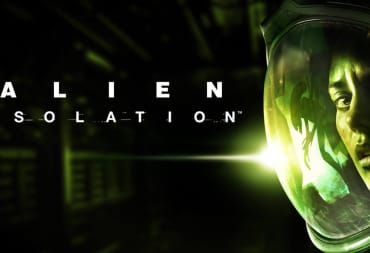 Artwork for Alien: Isolation, which depicts Amanda Ripley with the reflection of a xenomorph in her helmet