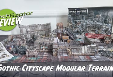 An image from our Battle Systems Gothic Cityscape set review