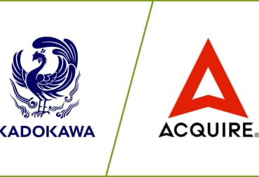 The Kadokawa Corporation and Acquire logos side-by-side