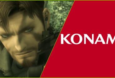 Konami Logo and Snake from Metal Gear Solid Master Collection 