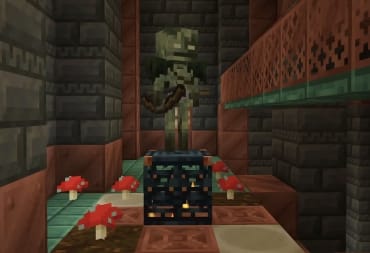 The Bogged in a Trial Chamber in Minecraft