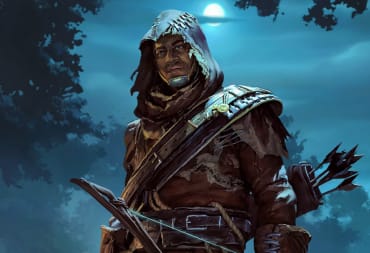 An archer wearing a hood in key art for Enshrouded, representing the 2024 Enshrouded roadmap