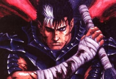 The main character in Berserk can be seen