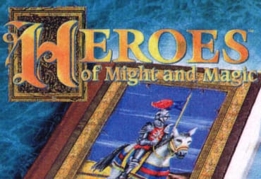 The box art of Heroes of Might And Magic can be seen