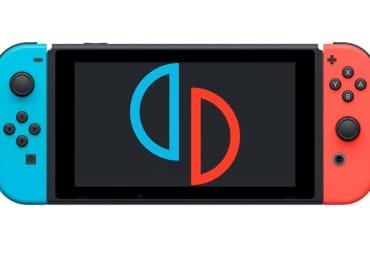 A Nintendo Switch with the Yuzu logo
