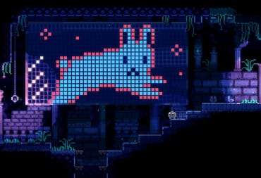 The Bunny Mural from Animal Well