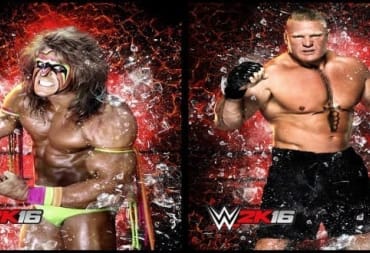 WWE 2K16 Warrior and Brock
