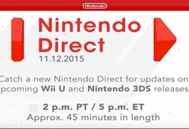 Nintendo Direct November 2015