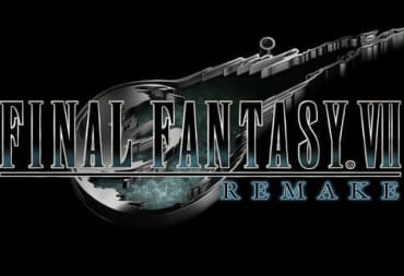 Final Fantasy 7 Remake Logo Black