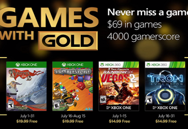Games with Gold July 2016