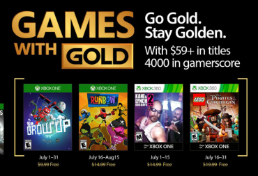 Games with Gold July 2017