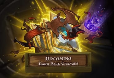 Hearthstone Upcoming Card Pack Changes