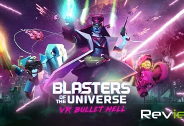 blasters of the universe review header