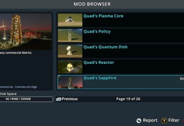 cities skylines – xbox one edition mod browser