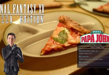 final fantasy xv pizza edition