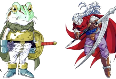 frog and magus official character art