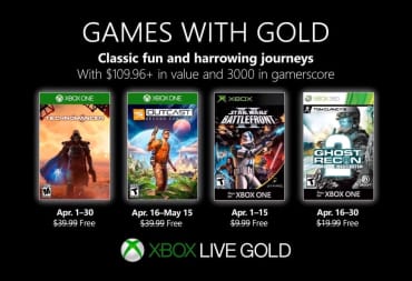 games with gold april 2019