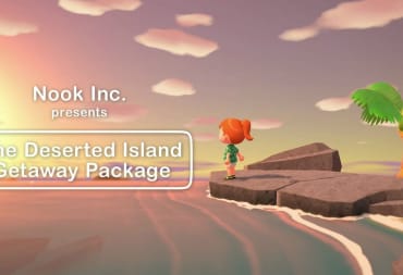 animal crossing the deserted island getaway package
