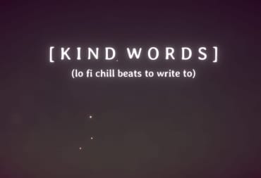 kind words header