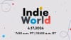 A logo for the upcoming Nintendo Indie World showcase, which airs on April 17th